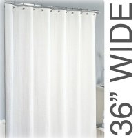 Show product details for 36"W x 78"L Sure-Chek Shower Curtain, Color Choice