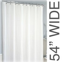 Show product details for 54"W x 87"L Sure-Chek Shower Curtain, Color Choice