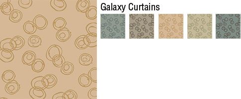 Galaxy Cubicle Curtains, Antimicrobial Curtains, Stain Resistant Curtains