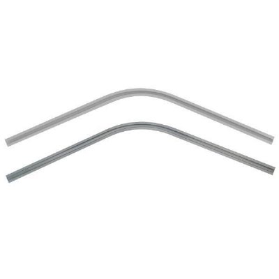 Curtain Tracking Curves - 2ft x 2ft - 45 Degrees, Choose Finish