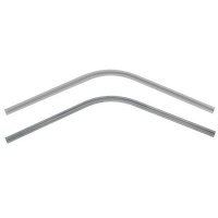 Show product details for Curtain Tracking Curves - 2ft x 2ft - 45 Degrees, Choose Finish
