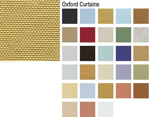 Oxford cubicle curtains, fire retardant curtains, hospital curtains