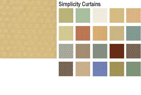 Simplicity Cubicle Curtains