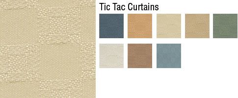 Show product details for Tic Tac Cubicle Curtains